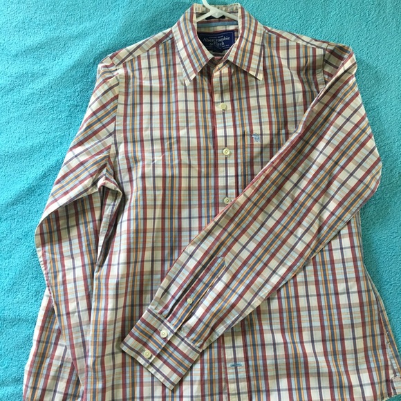 A&F plaid button down - Picture 2 of 4